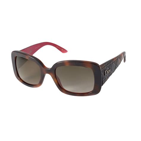 christian Dior sunglasses red